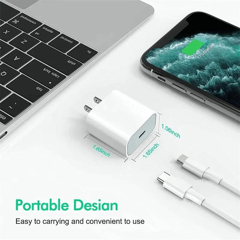 Apple 20W USB-C Adapter Fast Charging Adaptor