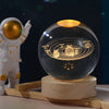 Galaxy Solar System Crystal Ball Night Light